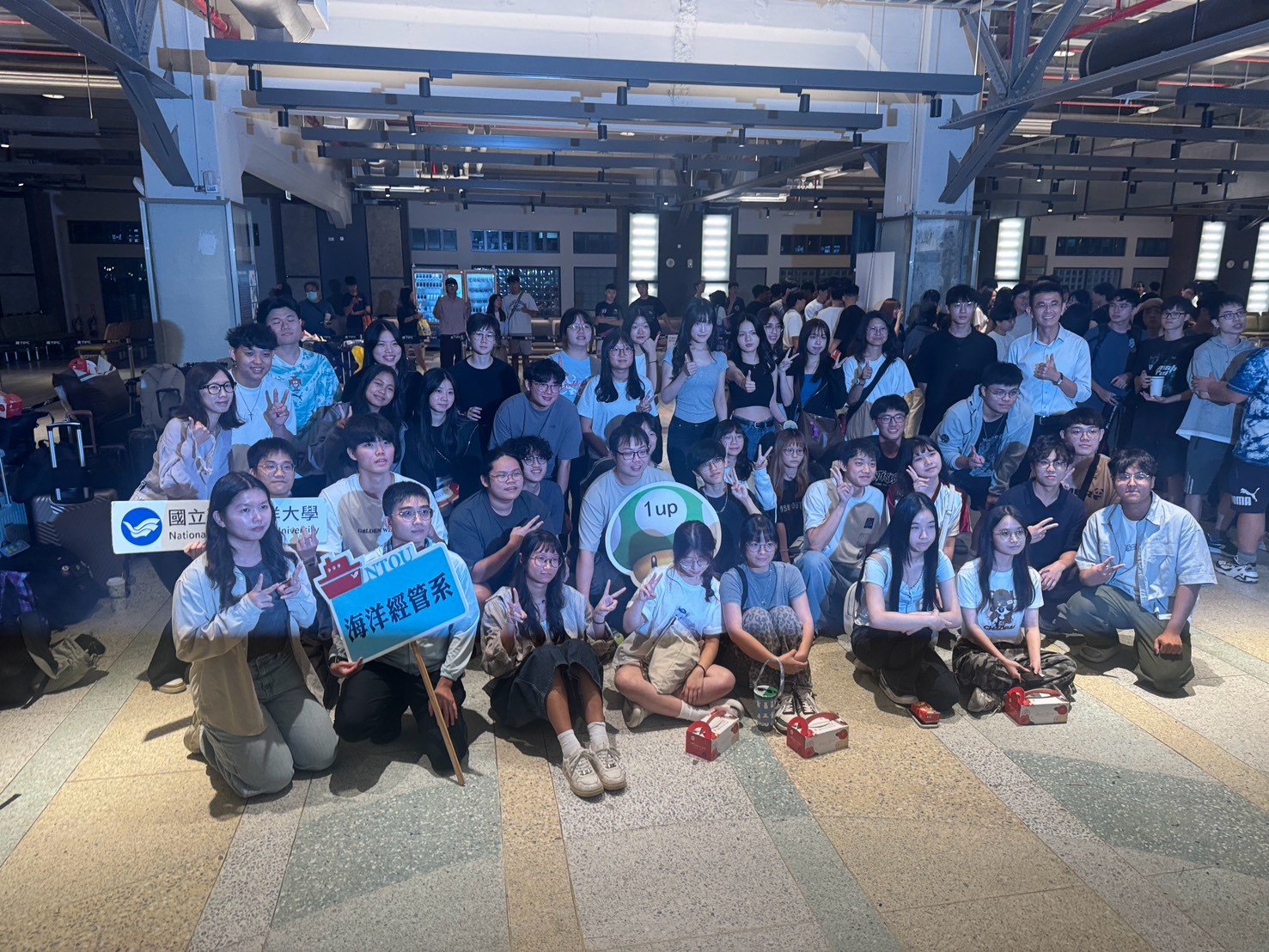 海大77名大二生抵馬　縣府熱情迎接